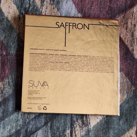 🔥 SUVA Beauty – Saffron Eyeshadow Palette + “Tikki Torch” Single Shadow 🔥 - Picture 5 of 7